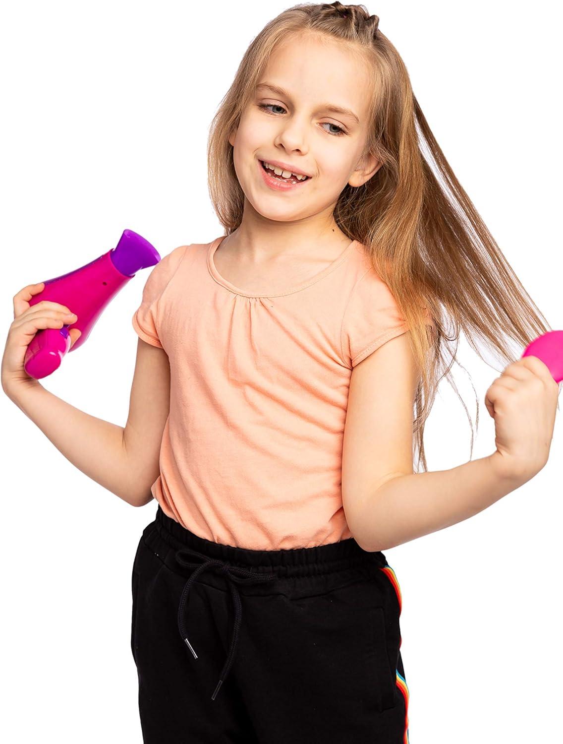 JOYIN Mädchen Puppe Salon Set Haartrockner Spiegel Frisier Zubehör