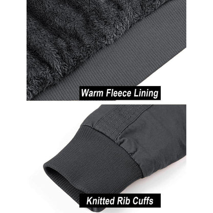 Herren Winterparka Warm Gefüttert Jacke Militär Style