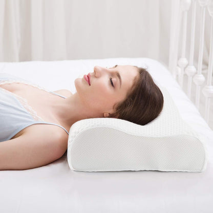 Memory Foam Nackenstützkissen Waschbar Abnehmbar
