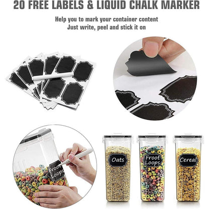 Frischhaltedosen Vorratsdosen 2,5 l 8 Stück auslaufsicher