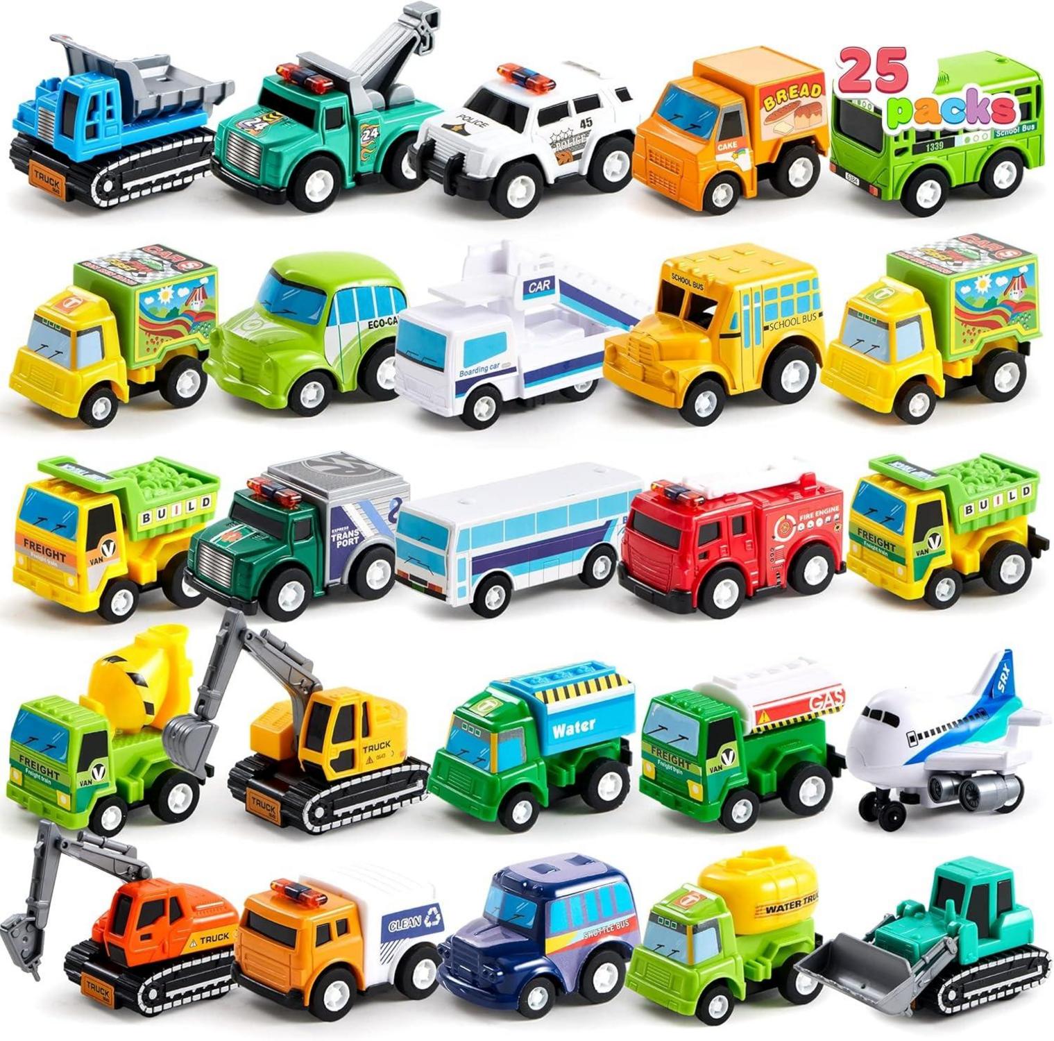 Spielzeugautos Set für Kinder Spielzeugauto Lastwagen-Stadtautos