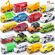 20 Stück Metall Zurückziehen Mini Die Cast Spielzeugautos Set