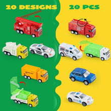 JOYIN 20 Stück Metall Zurückziehen Mini Die Cast