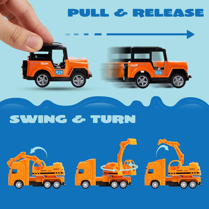 20 Stück Metall Zurückziehen Mini Die Cast Spielzeugautos Set