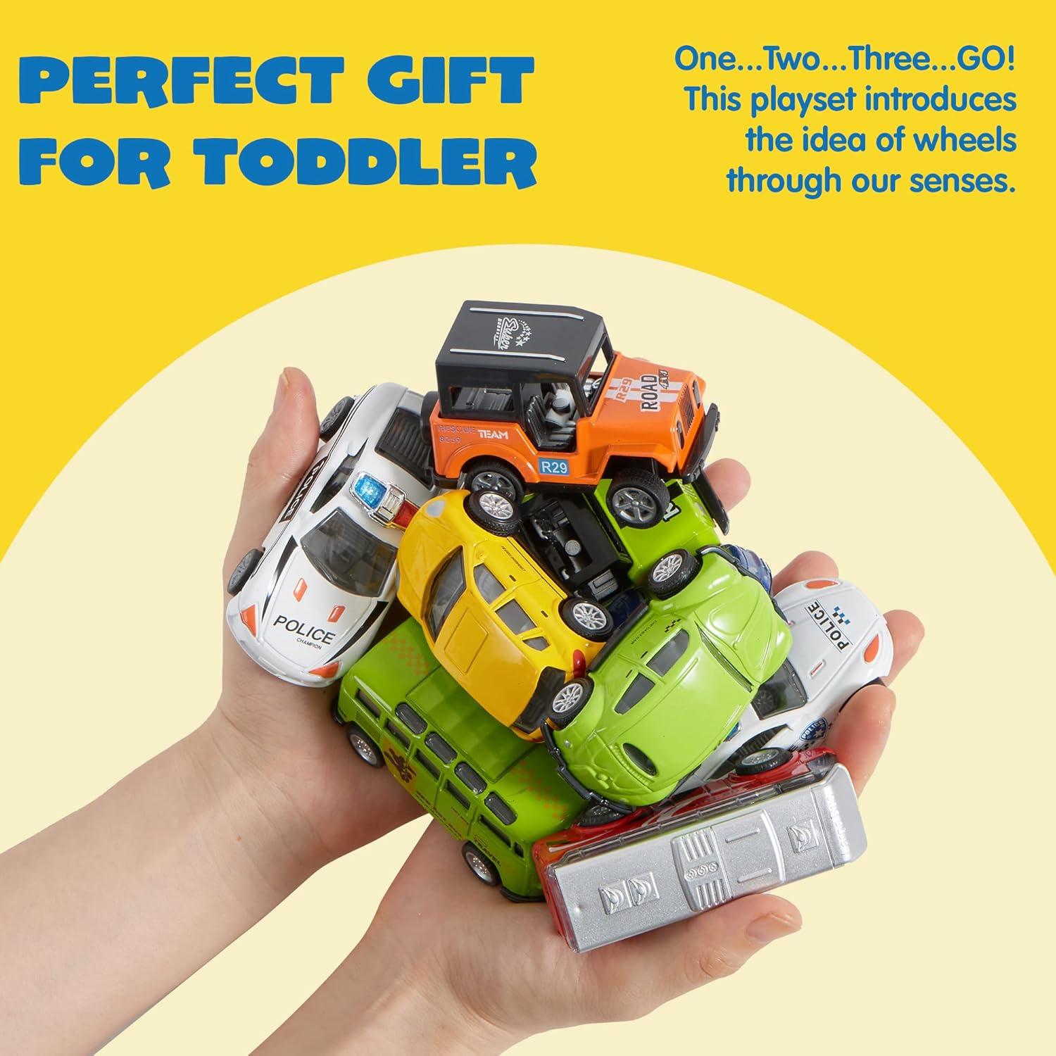 20er Pack Metall Zurückziehen Mini Die Cast Spielzeugautos Set