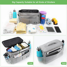 Kinderwagen Organizer mit Isolierte Getränkehalter und