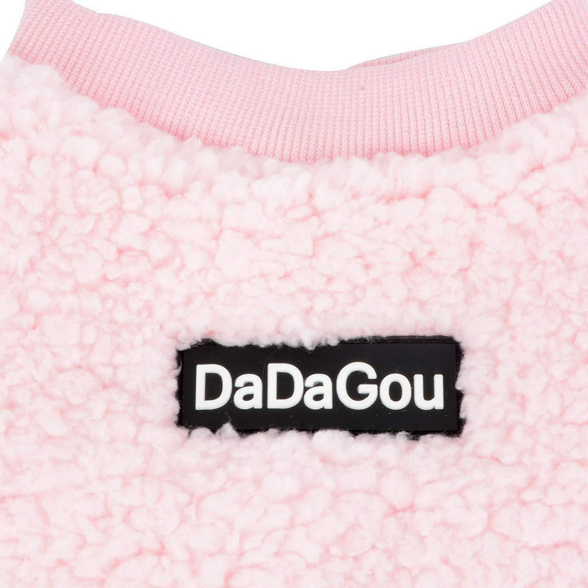 Wintermantel für kleine Hunde – Fleece Pullover Rosa M