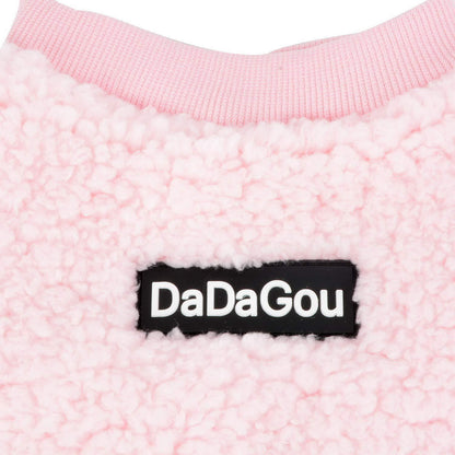 Wintermantel für kleine Hunde – Fleece Pullover Rosa M