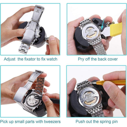 Professionelles 151-teiliges Uhrenreparaturset mit