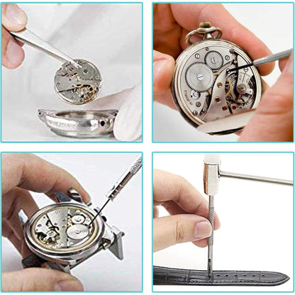 Professionelles 151-teiliges Uhrenreparaturset mit