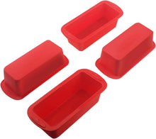 Silikon Mini Kastenform Brotbackform Set 4er Antihaft Backform Brote