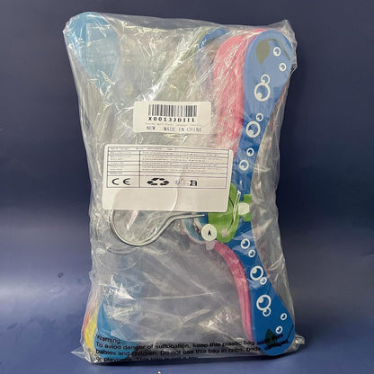 Kinder Kleiderbügel 12 Stück Cartoon Tiermotive Holz Baby Hose Haken