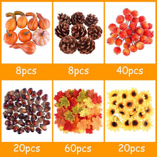 FEPITO Herbst Thanksgiving Partydekorationen 156 Stk