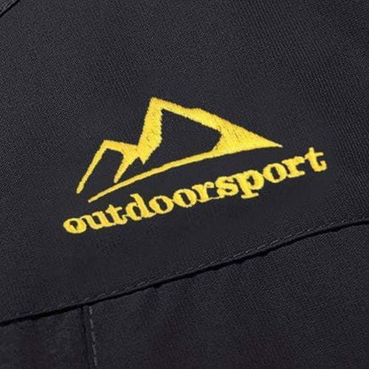 Herren Fleecejacke Winter Warm Gefüttert Skijacke XL Schwarz