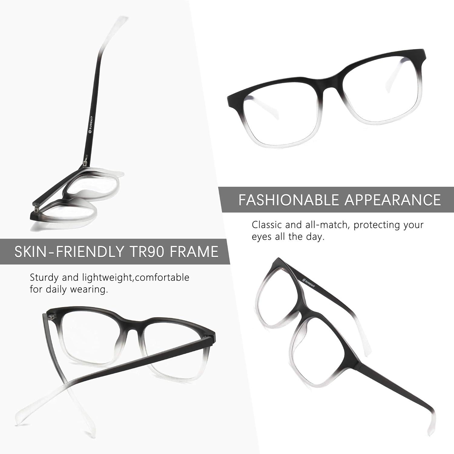 Blaulichtfilter Gaming Brillen Anti-Müdigkeit Sonnenschutz