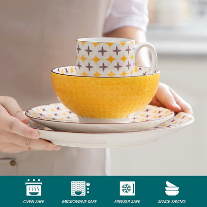 Vancasso Tulip Porzellan 48-teilig Kombiservice