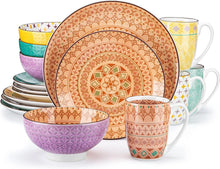 TULIP Porzellan Geschirrset 16-teilig Vintage Design
