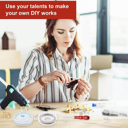 Schmuckherstellung Set mit 1300 pcs Zubehör, Werkzeug für
