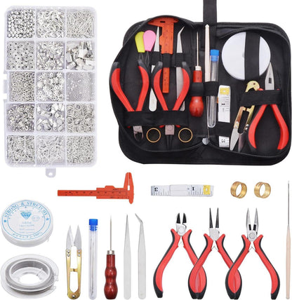Schmuckherstellung Set mit 1300 pcs Zubehör, Werkzeuge Reparatur Paris