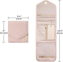 Schmuck Organizer Tasche für Reise - Ringe Ohrringe