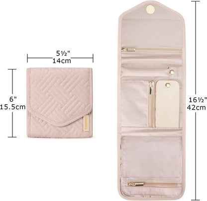 Schmuck Organizer Tasche für Reise - Ringe Ohrringe