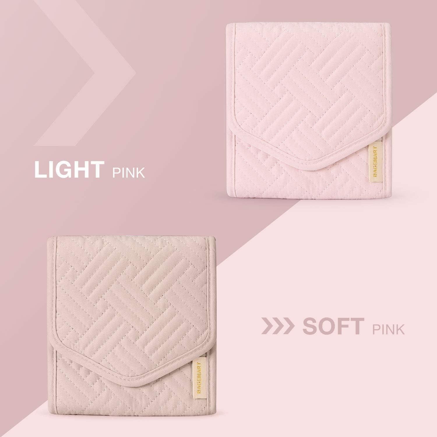 Schmuck Organizer Tasche Reise Aufbewahrung Ringe Ohrringe Pink Mini Size