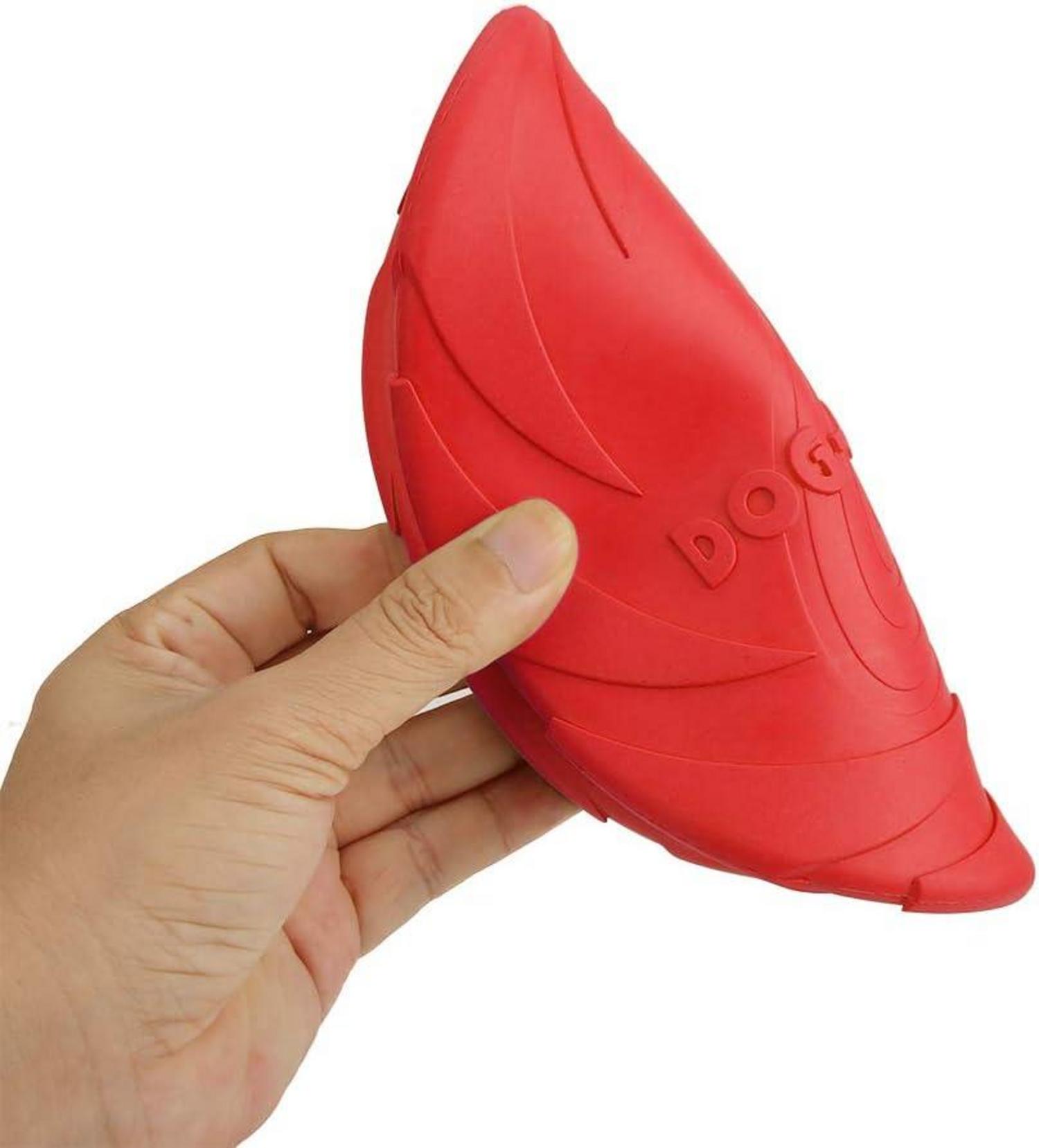 Vivifying Hundefrisbee 18cm Naturkautschuk 2er Set Green Red