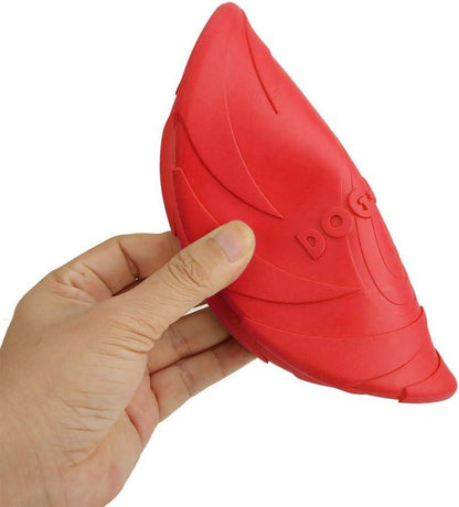 Vivifying Hundefrisbee 18cm Naturkautschuk 2er Set Green Red