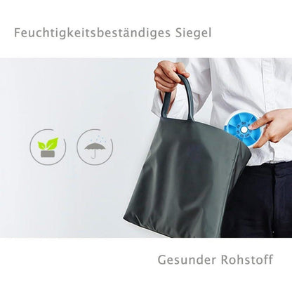 Opret Pillendose 7 Tage klein Medikamentenbox Rund Blau