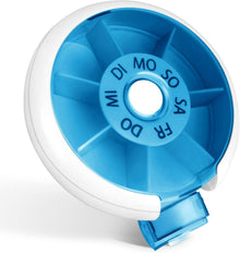 Kleine Pillendose 7 Tage Wochenbox Tablettendose Rund