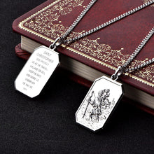 FJ Heiliger Christophorus 925 Sterling Silber Kette