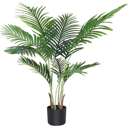 Künstliche Areca Palme 110 cm Fake Palm Tree 10 Stämme für