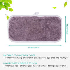Make-up-Entferner Tuch 3er Pack Waschlappen Gesicht 15cmx30cm