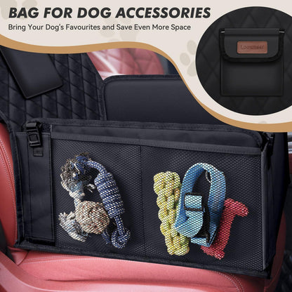 Hunde Autositz Stabil Verstärkte Wände 3 Gurte Wasserdicht