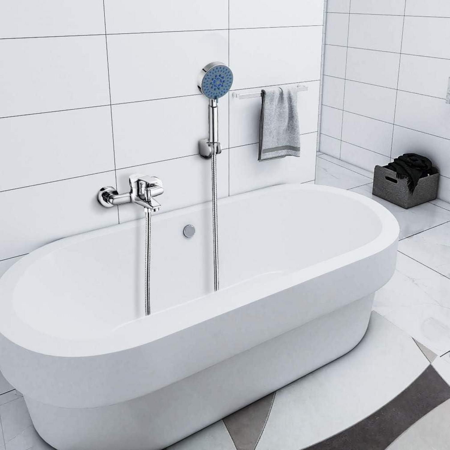 Badewannenarmatur mit Handbrause, 5