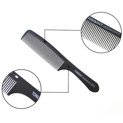 ZUZER Haarkamm Set 11-teilig Schwarz Hair Styling Kamm professionell