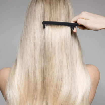 Haarkamm Set Schwarz 11-teilig Friseur Haar Styling Kamm Kunststoff