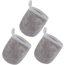 Make-up Entferner Handschuhe Mikrofaser Wiederverwendbar 3er Set