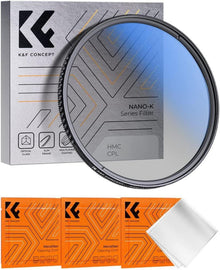 K&F Concept K-Serie Pro 62mm Slim CPL Polfilter Optisches Glas