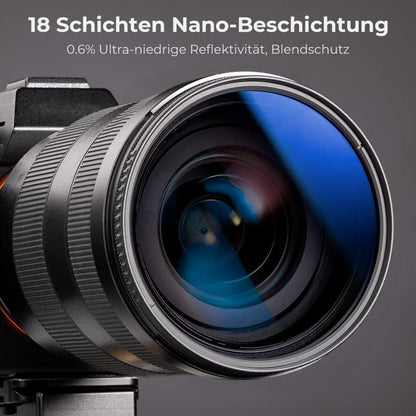 82mm Slim Zirkularer Polfilter Polarisation Optisches Glas