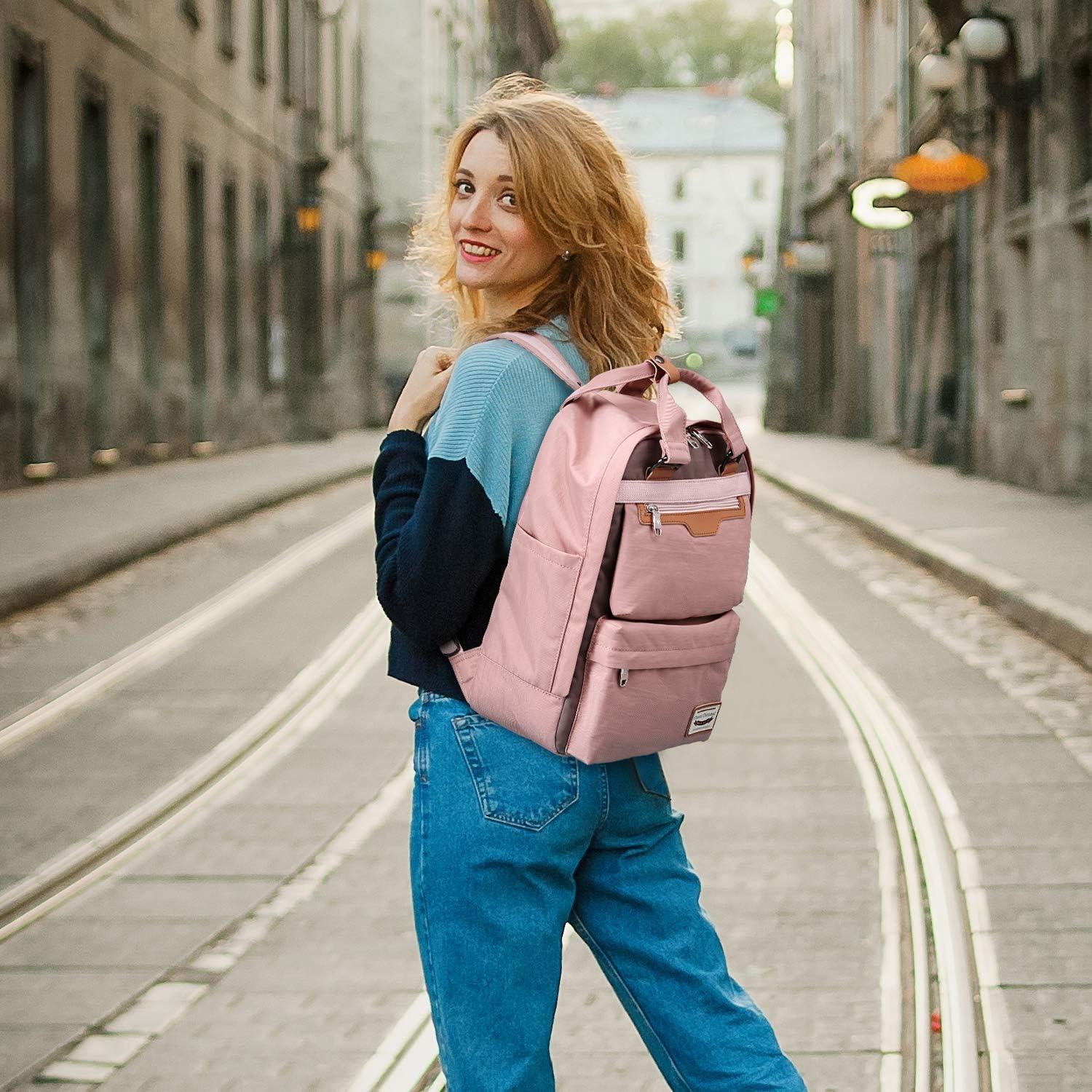 Laptop Rucksack Damen Herren 15.6 Zoll Anti-Diebstahl Wasserdicht Uni Reise