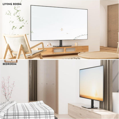 TV Standfuß Universal Höhenverstellbar 40-86 Zoll LCD LED