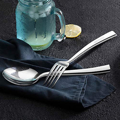 HaWare 60-teiliges Edelstahl Besteckset für 12 Personen - Hochglanzpoliert & Spülmaschinenfest