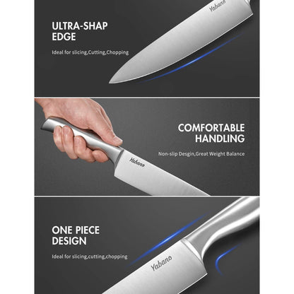 Messerblock mit Messer Küchenmesser Set Profi Messer 16-TLG