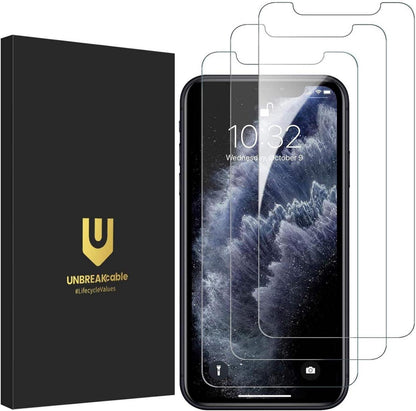 Panzerglasfolie für iPhone 11 Pro/XS/X [3er Pack] 9H