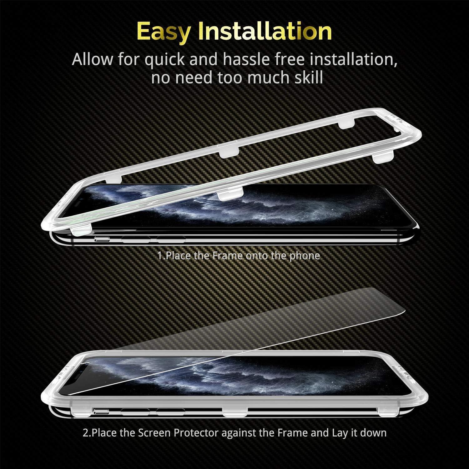 UNBREAKcable Panzerglasfolie 3er Pack iPhone 11 Pro/XS/X 5.8Zoll