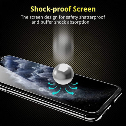 UNBREAKcable Panzerglasfolie, 3er Pack iPhone 11 Pro/XS/X (5.8 Zoll) Displayschutzfolie