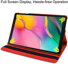 Hülle Samsung Galaxy Tab A 10.1 SM-T510/T515 Rot 360 Grad