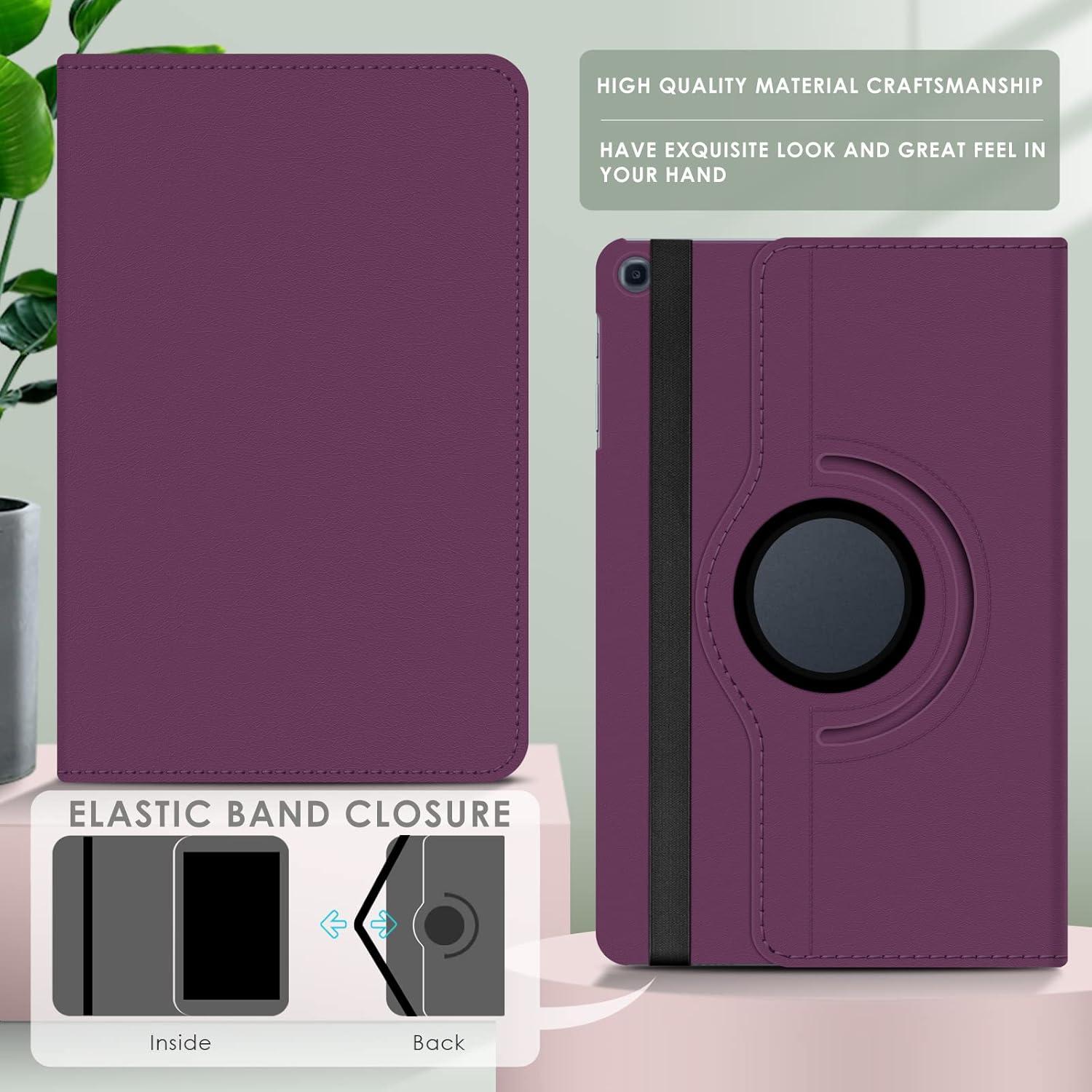 Samsung Galaxy Tab A 10.1 2019 Hülle Schutzhülle Ultra Dünn Leder Flip Cover