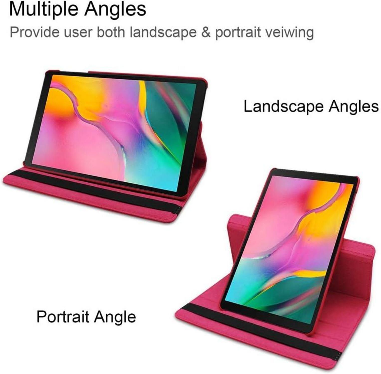 Schutzhülle für Samsung Galaxy Tab A 10.1 2019 Flip Cover Rotierend